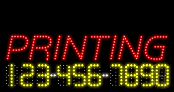 Digital Printing Animated LED Sign