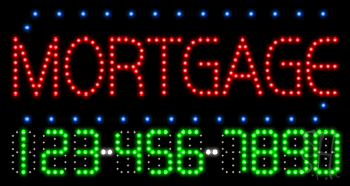 Mortgage Animated LED Sign