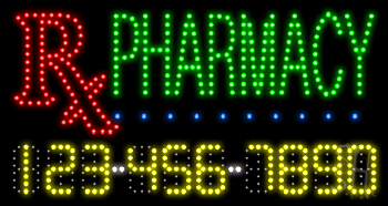 Pharmacy Animated LED Sign