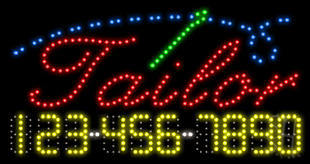 Tailor Animated LED Sign