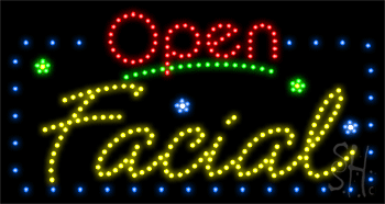 Facial Animated LED Sign