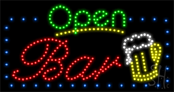 Bar Animated LED Sign