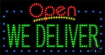 We Deliver Animated LED Sign