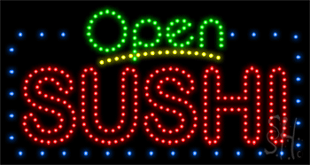 Sushi Animated LED Sign