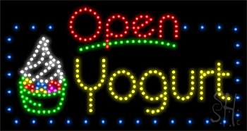 Yogurt Animated LED Sign