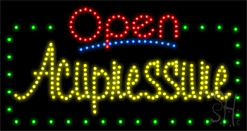 Acupressure Animated LED Sign