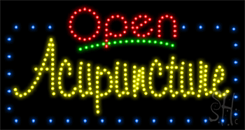 Acupuncture Animated LED Sign