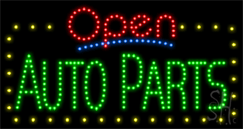 Auto Parts Animated LED Sign