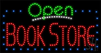 Book Store Animated LED Sign