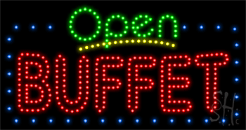 Buffet Animated LED Sign