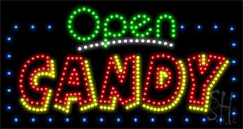 Candy Animated LED Sign