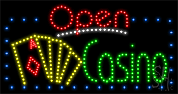 Casino Animated LED Sign