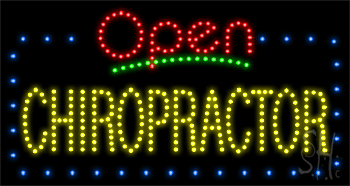 Chiropractor Animated LED Sign