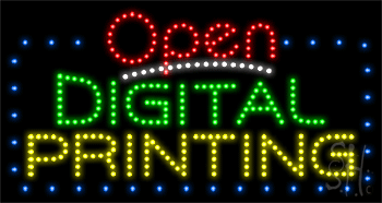 Digital Printing Animated LED Sign