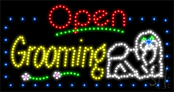 Grooming Animated LED Sign