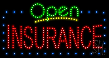 Insurance Animated LED Sign