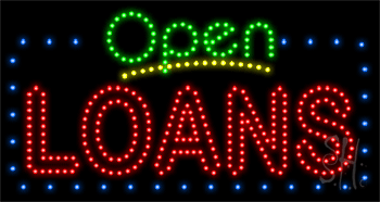 Loans Animated LED Sign