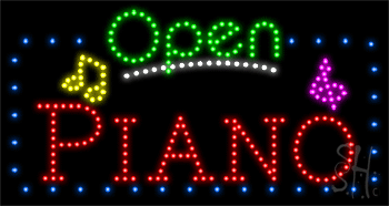 Piano Animated LED Sign