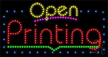 Printing Animated LED Sign