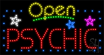 Psychic Animated LED Sign
