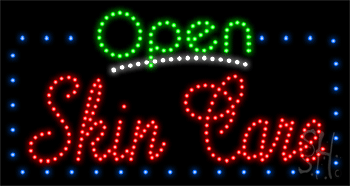 Skin Care Animated LED Sign
