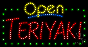 Teriyaki Animated LED Sign
