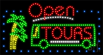 Tours Animated LED Sign