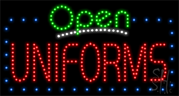 Uniforms Animated LED Sign