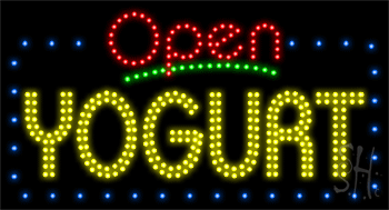 Yogurt Animated LED Sign