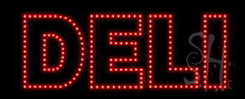 Deli w/ Sandwich Animated LED Sign
