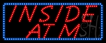 Inside ATM Animated LED Sign