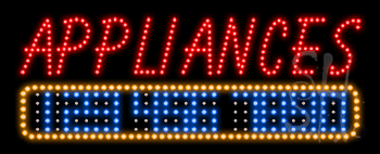 Appliances Animated LED Sign