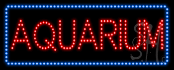 Aquarium Animated LED Sign