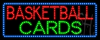 Basketball Cards Animated LED Sign