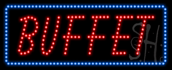 Buffet Animated LED Sign