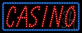 Casino Animated LED Sign | Business LED Signs | Neon Light
