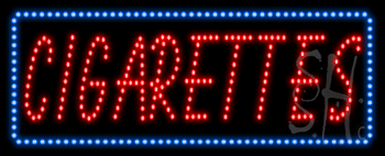 Cigarettes Animated LED Sign