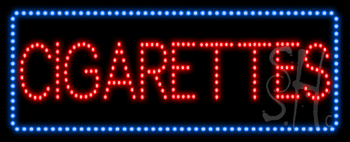 Cigarettes Animated LED Sign