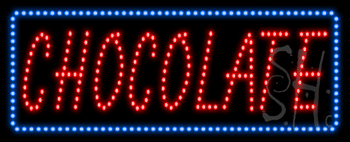 Chocolate Animated LED Sign