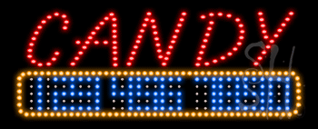 Candy Animated LED Sign