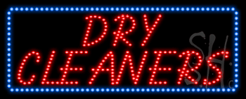 Dry Cleaners Animated LED Sign