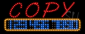 Copy Animated LED Sign