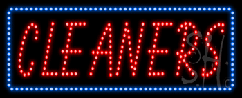 Cleaners Animated LED Sign