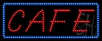 Cafe Animated LED Sign