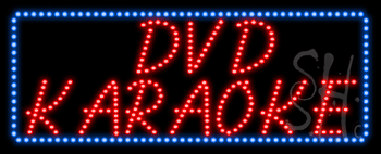 DVD Karaoke Animated LED Sign