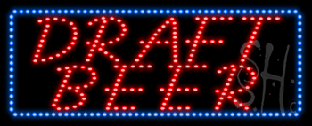 Draft Beer Animated LED Sign
