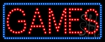 Games Animated LED Sign