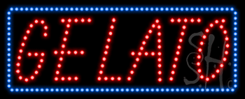 Gelato Animated LED Sign