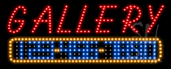 Gallery Animated LED Sign