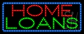 Home Loans Animated LED Sign